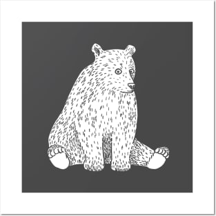 Sitting Bear Posters and Art